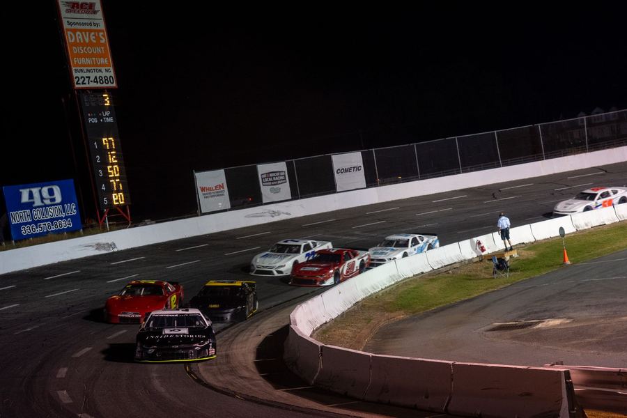 Racing in the pack at ACE